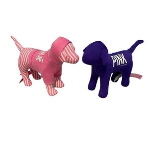 Pair of VS PINK dogs